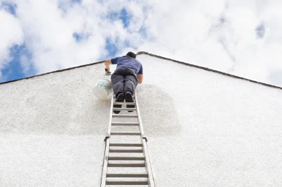 Peinture extérieure à Mouroux — façades et ravalement